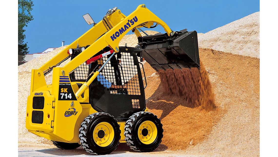 AMV Design  Komatsu - sk 714 815  Skid Steer Loader